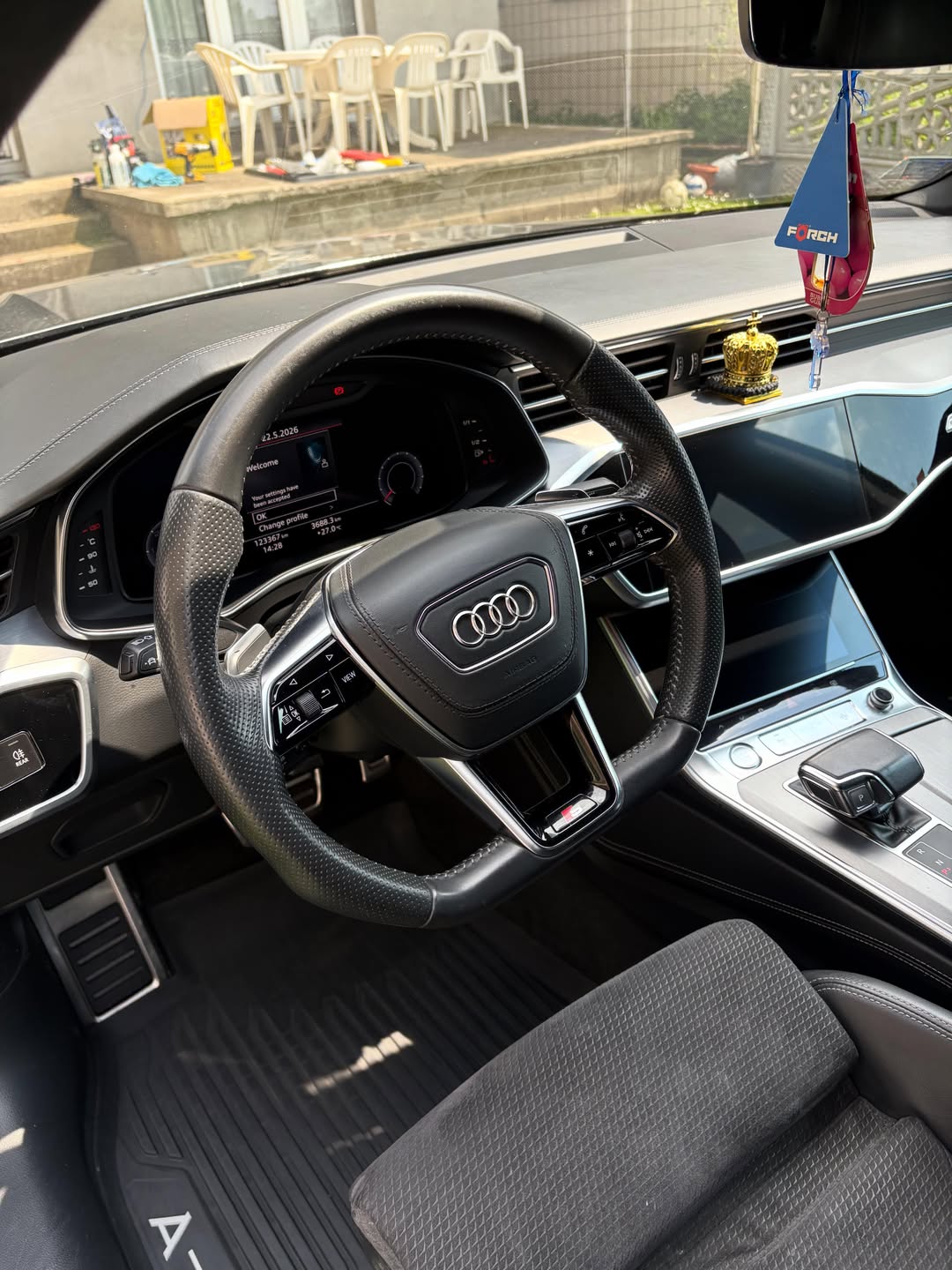 Audi A7 2018 detalj enterijera 11