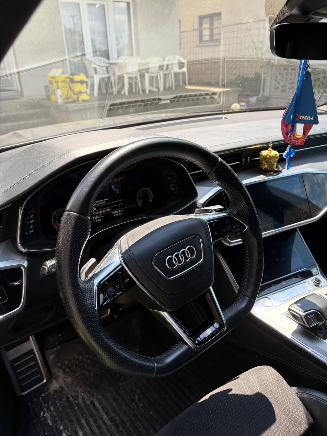 Audi A7 2018 detalj enterijera 12